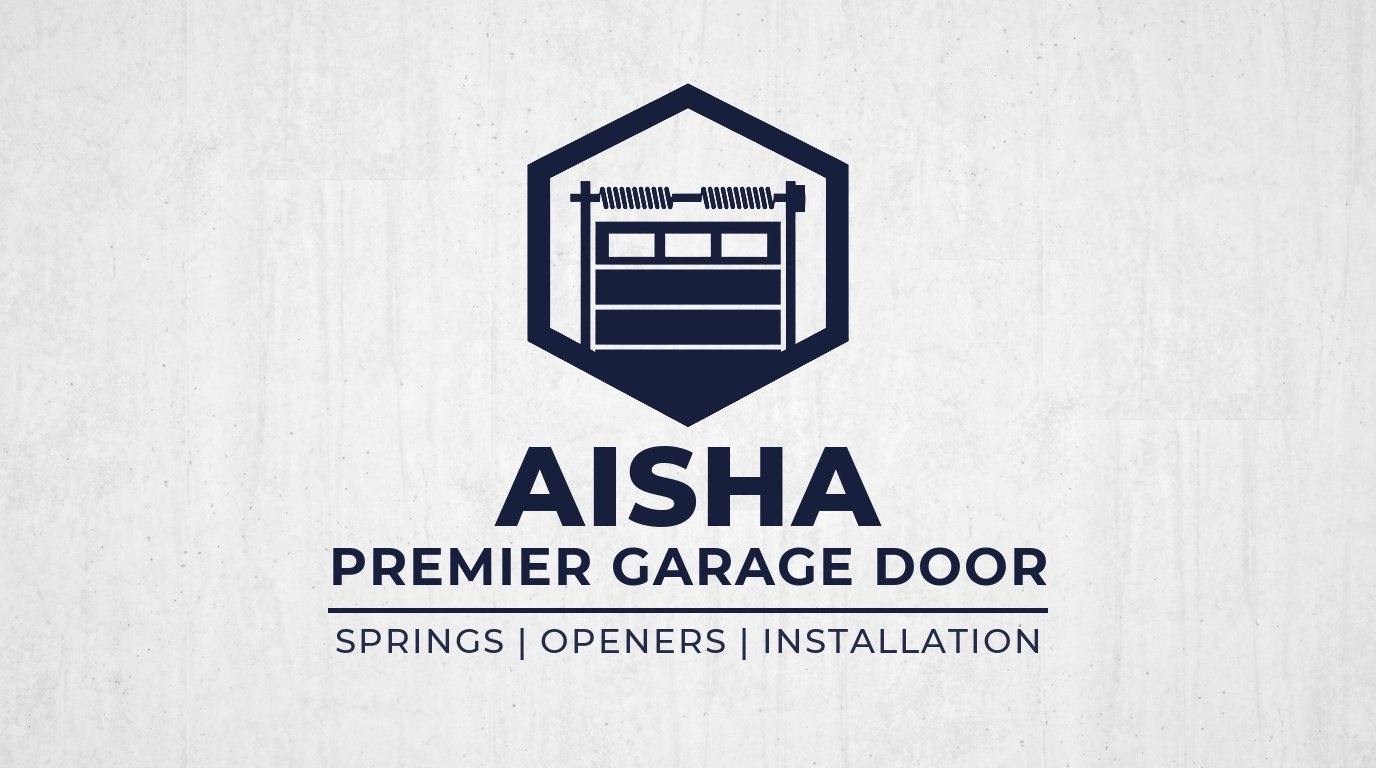 Aisha Premier Garage Door Logo